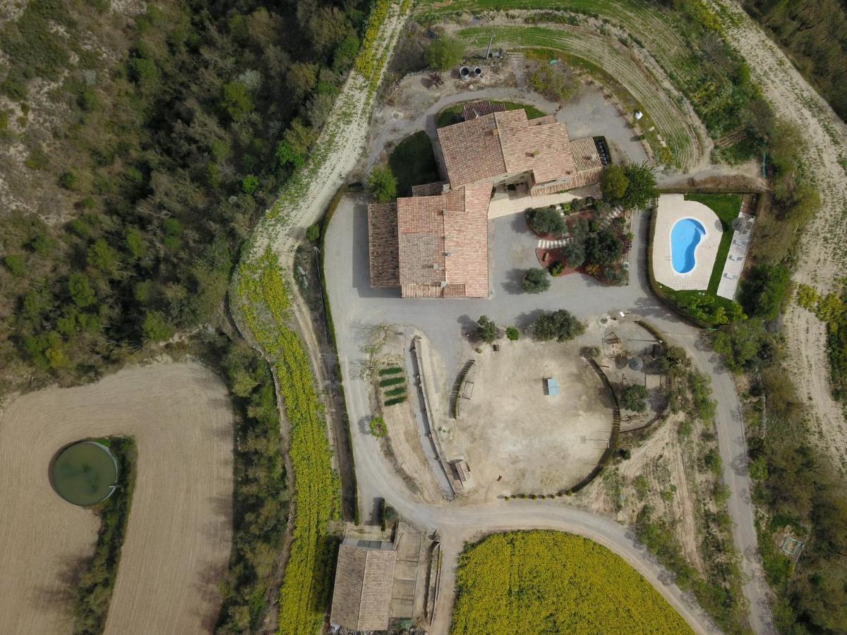 Bed and Breakfast Cal Ros Calonge de Segarra Exterior foto