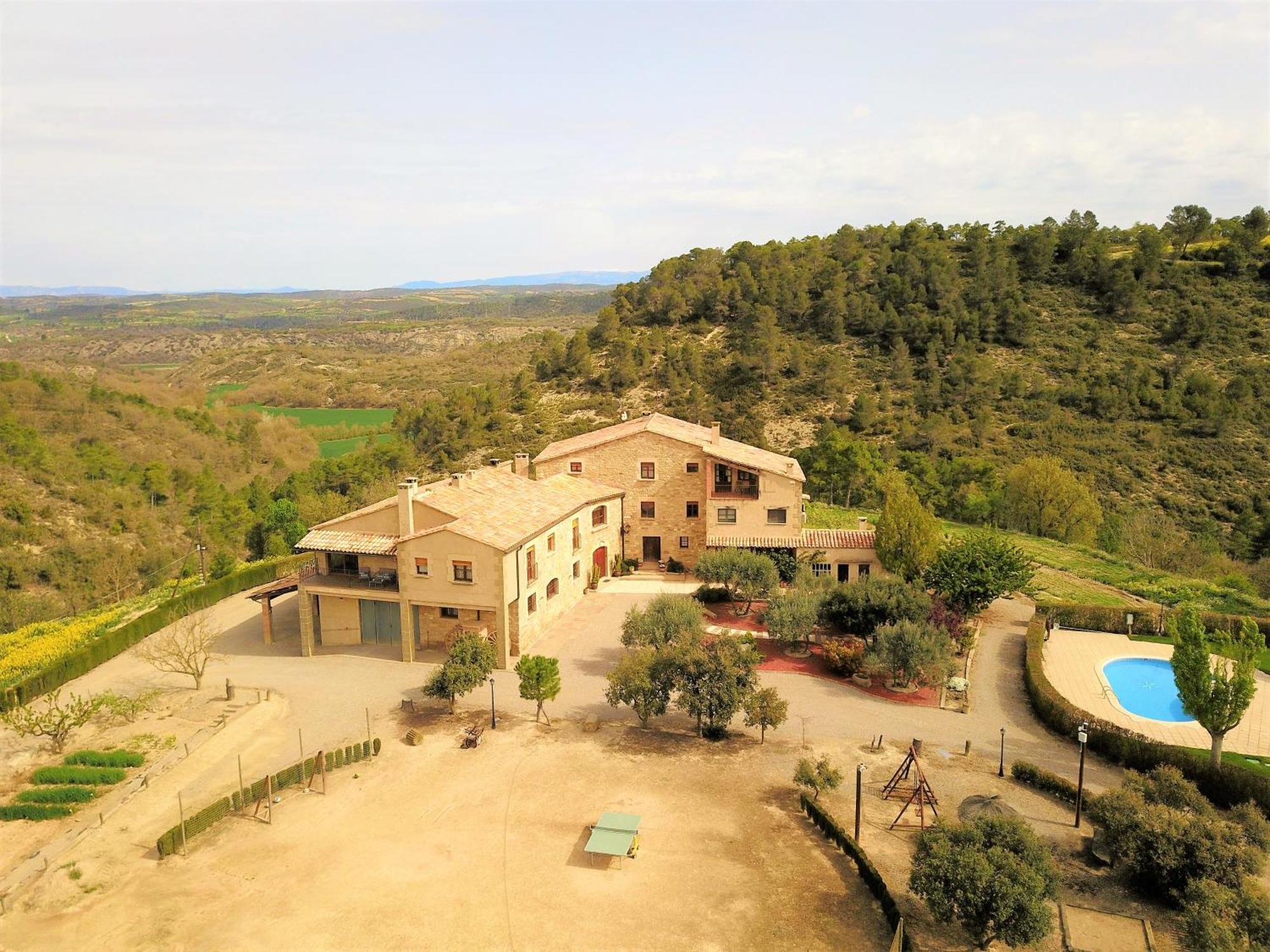 Bed and Breakfast Cal Ros Calonge de Segarra Exterior foto
