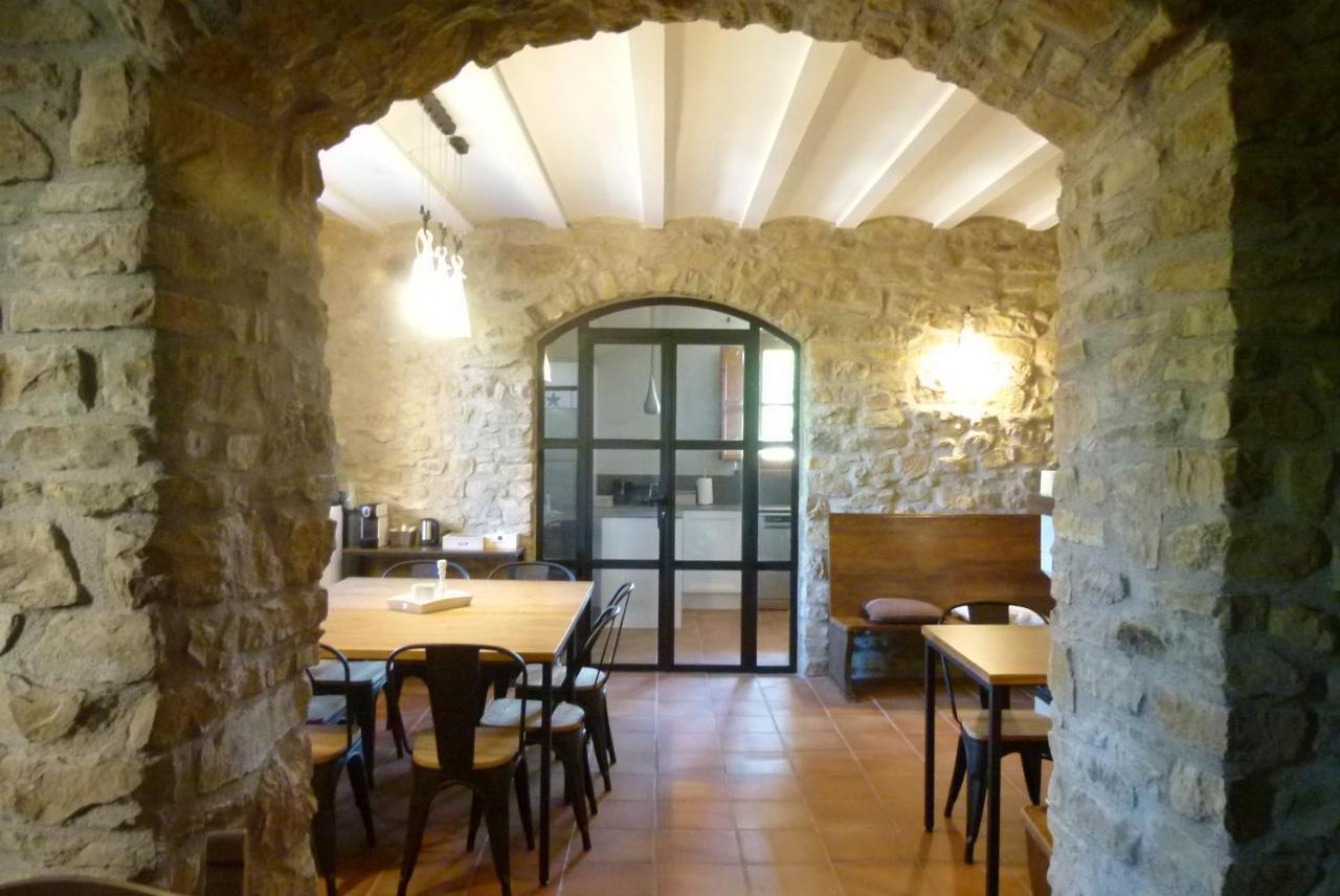 Bed and Breakfast Cal Ros Calonge de Segarra Exterior foto